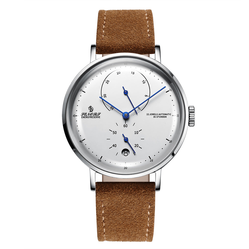 Sainas SENORS Amazon Hot Curved Glass Business Fashion Men's Watch Automatic Mechanical Watch SN082