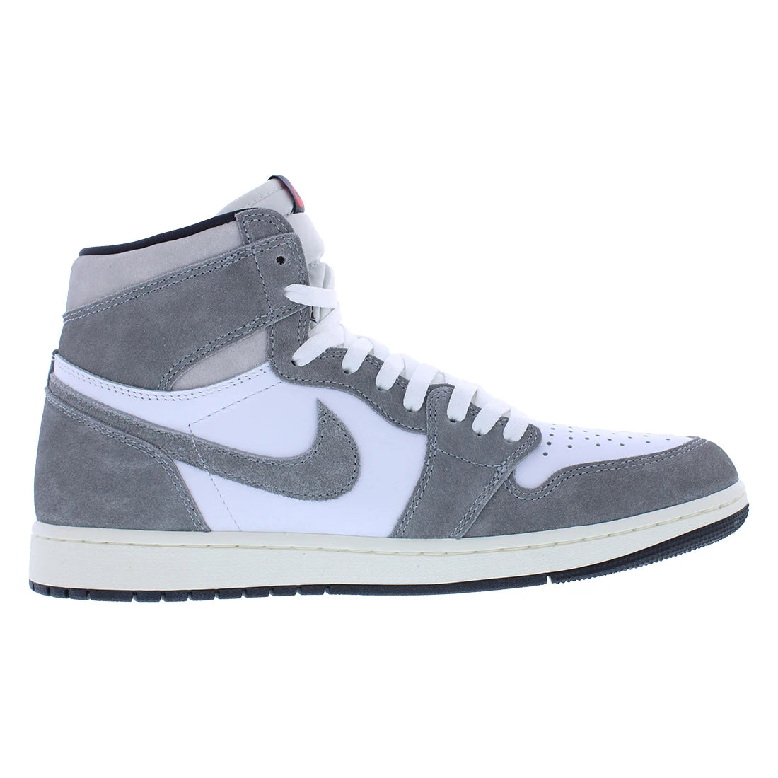 For for Air for 1 Retro High OG Mens Shoes Color Black/Fire Red/White 100% Authentic Model MSS-DZ5485051