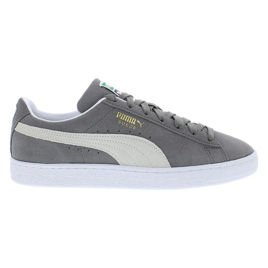 For Suede Classic XXI Mens Shoes Model 37491507 Color Grey/White 100% Authentic