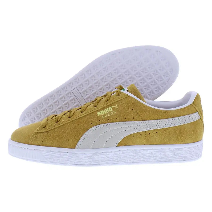 For Suede Classic XXI Mens Shoes Model MSS-37491505 Color Honey Mustard/ White 100% Authentic