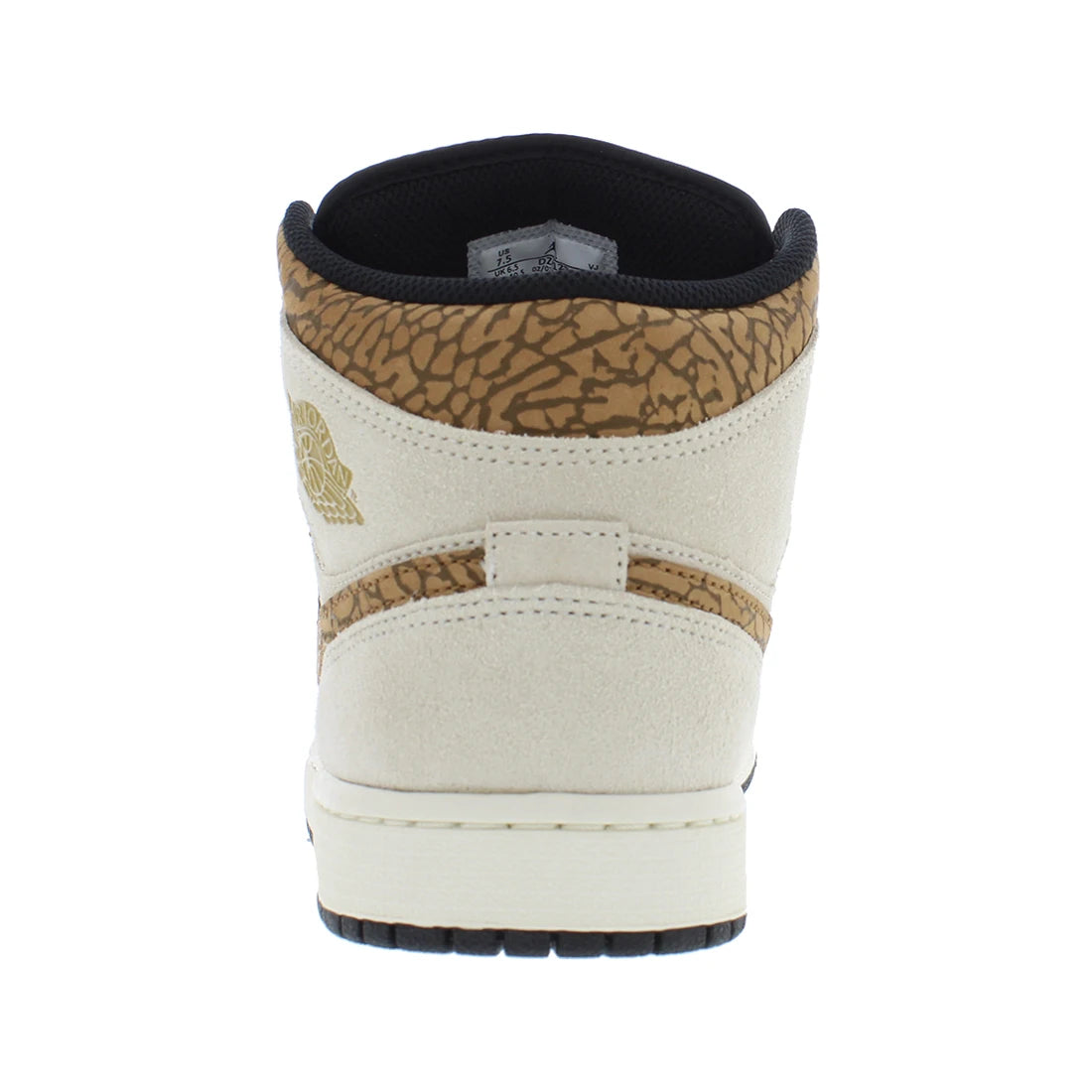 For for Air for 1 Mid SE Men's Shoes Orewood Brown/Metallic Gold Fashionable High-Top Sport China Model MSS-DZ4129102 Summer
