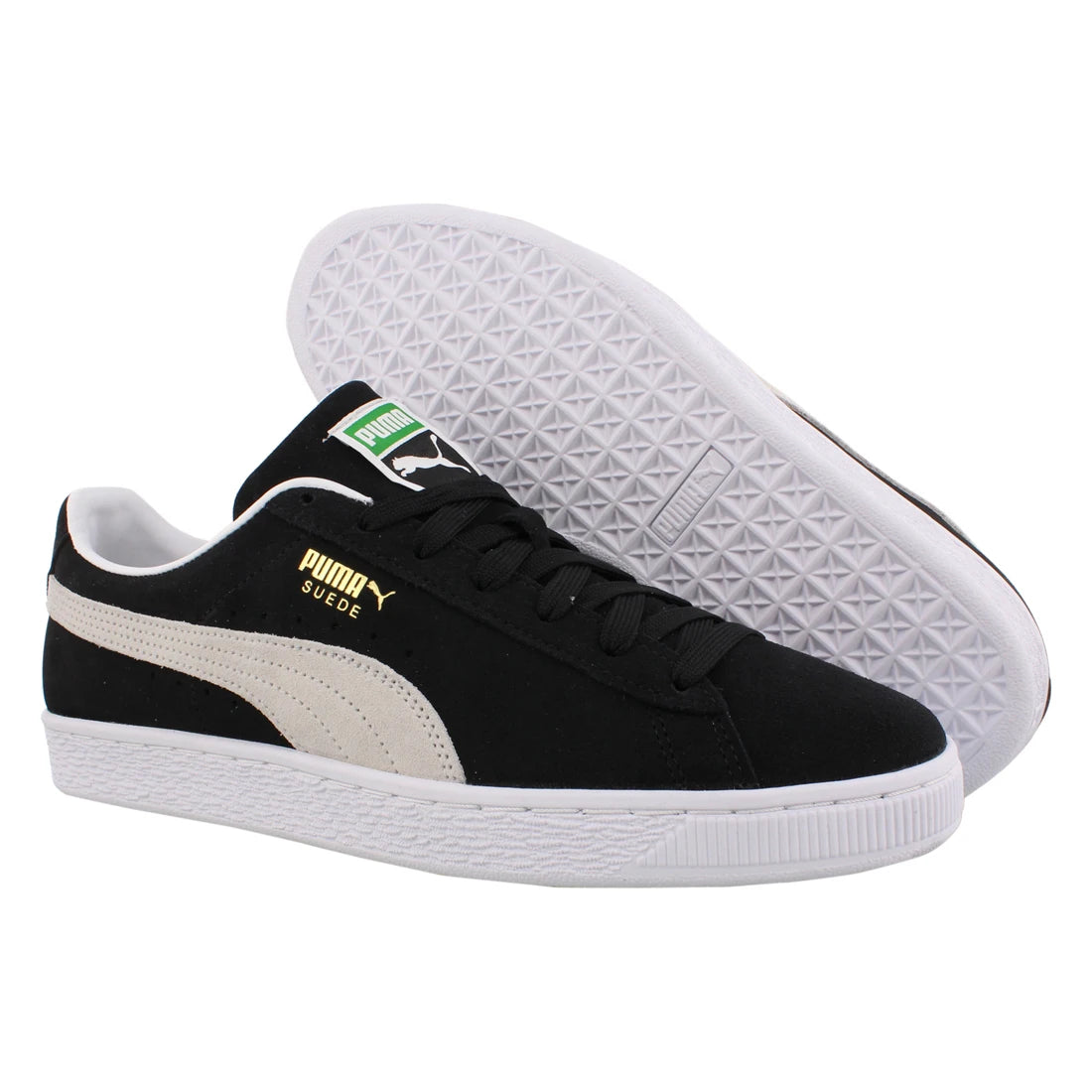 For Suede Classic XXI Mens Shoes Model MSS-37491501 Color Black/White 100% Authentic
