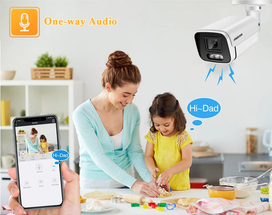 4K PoE IP Bullet Security Camera | 4K PoE আইপি সিকিউরিটি ক্যামেরা