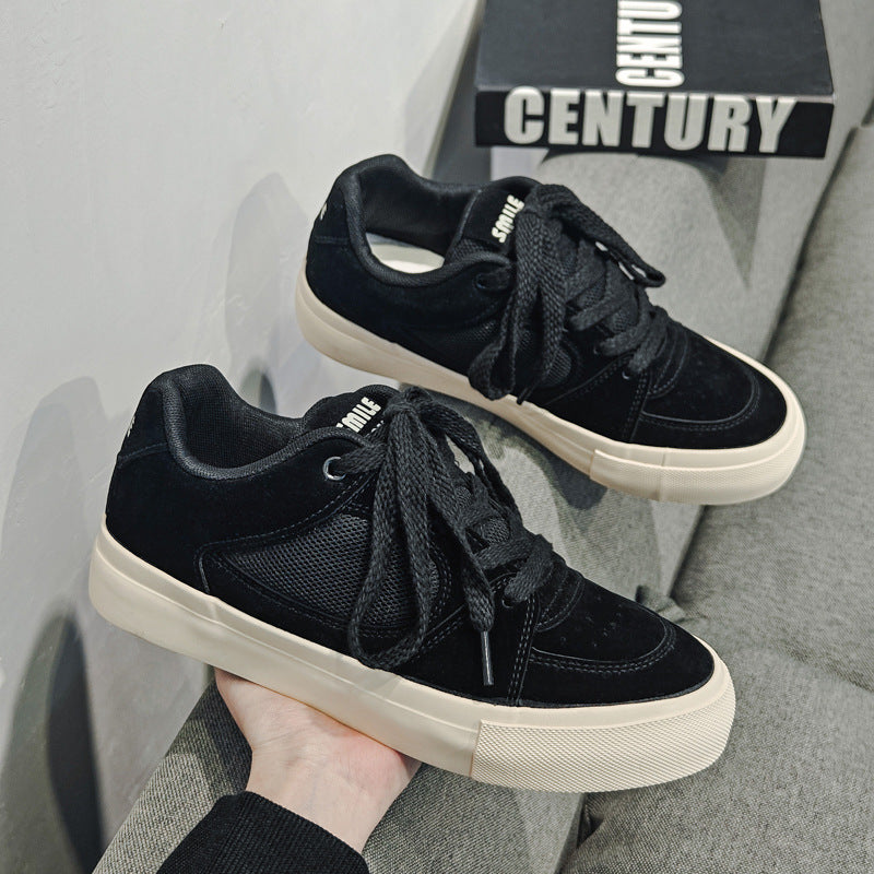 Shoes Men's 2025 Spring New Men's Shoes Korean Sports Casual Shoes All-match Niche Trendy Canvas Shoes Wholesale Cross-border