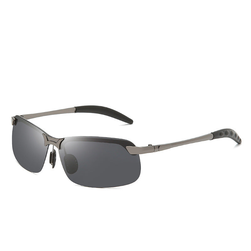 Polarized Glasses 3043 Color Changing Polarized Sunglasses Men's Fashion Fish Shooting Color Changing Glasses Outdoor Sports Sunglasses