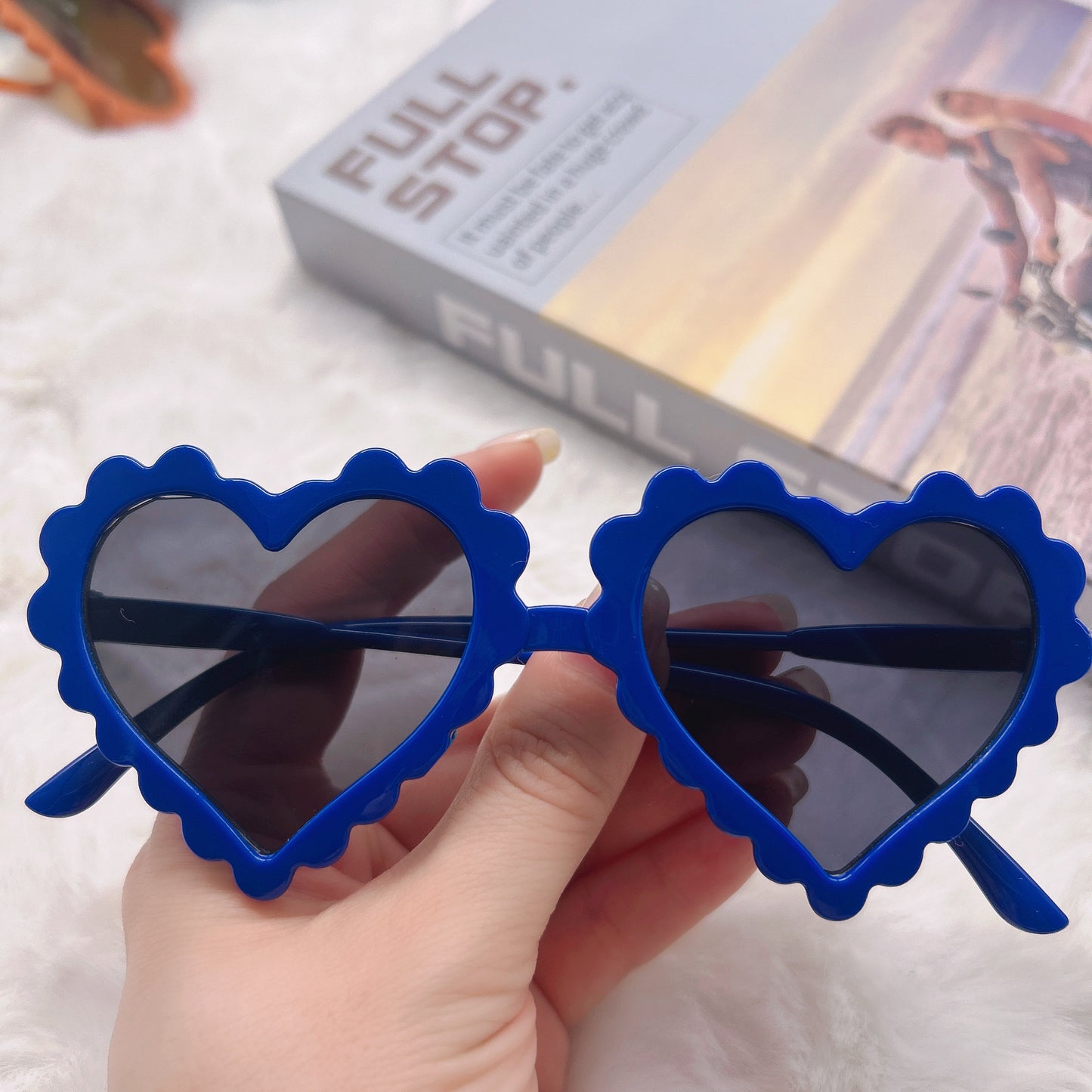 Children's Heart Sunglasses for Boys and Girls, Anti-Uv Sunglasses, Cute Girls, Peach Heart, Kidsren's Glasses Factory, Kidsren