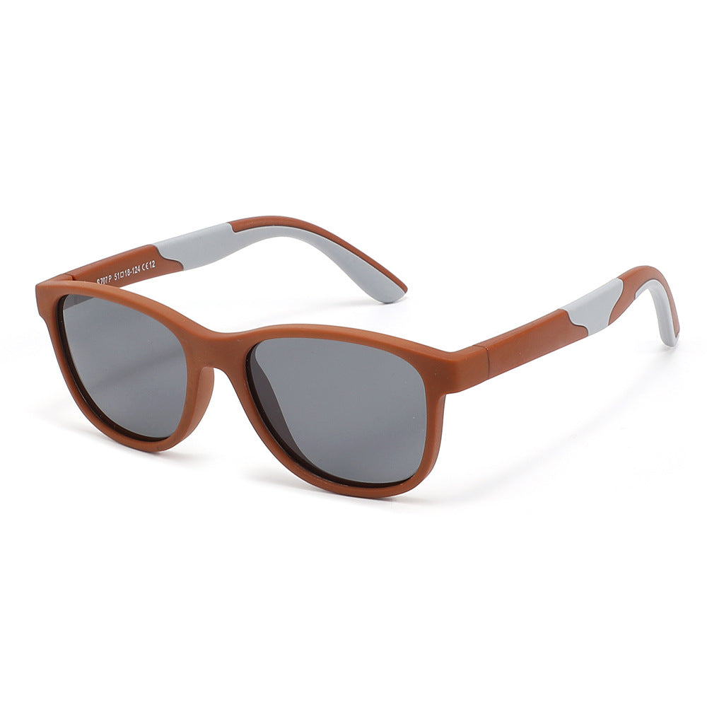 2026 New Children's Polarized Sunglasses Cycling Sunglasses Boys and Girls Sunglasses Outdoor Sports Glasses S707
