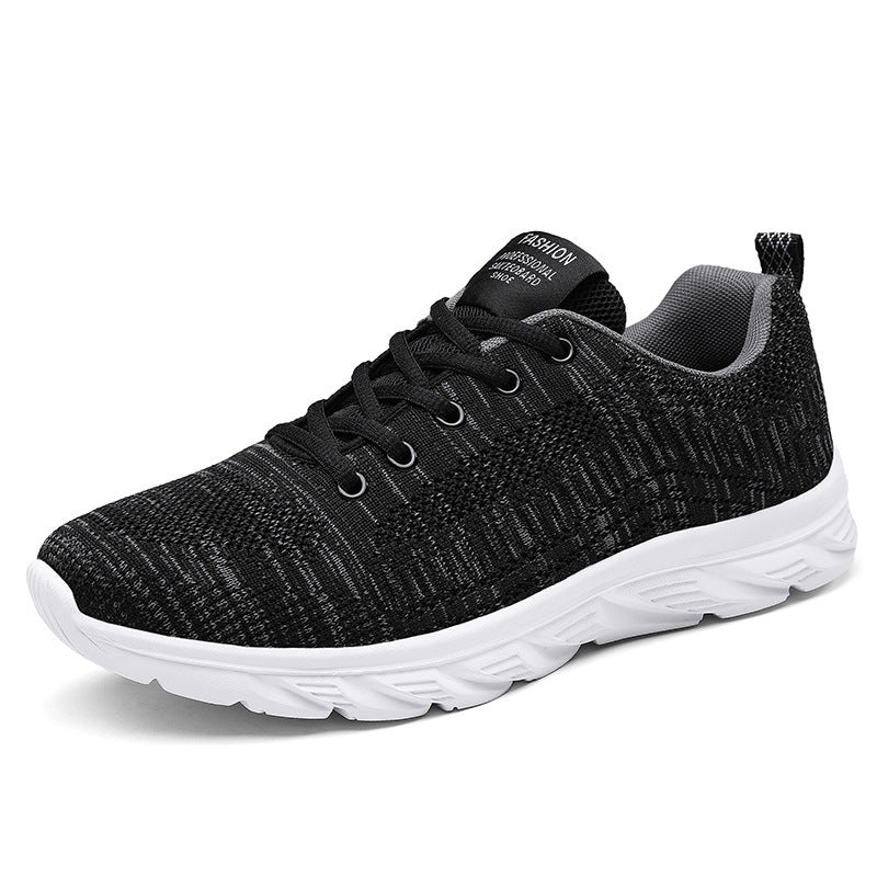 New Adult Spring and Summer Trendy Shoes Mesh Sports Casual Shoes Running Shoes Lightweight Mesh Shoes Male Students Cloth Shoes
