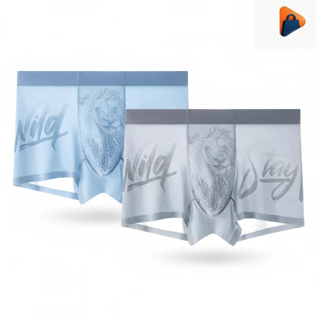 Royal Champion Sports Wear Boxer – Breathable & Comfortable| 2,3,4-Pack Combo (Gray, Ice Gray, Blue, Ice Blue)