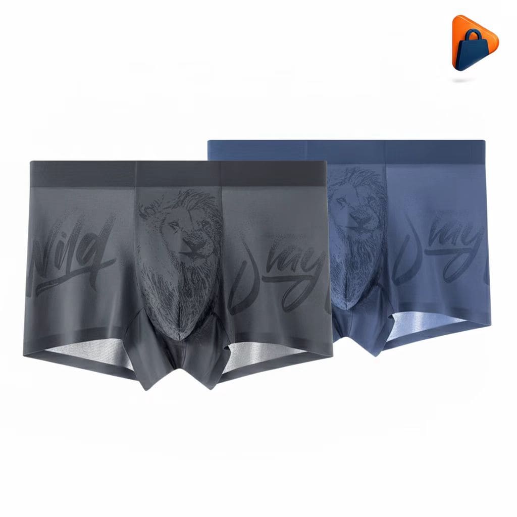 Royal Champion Sports Wear Boxer – Breathable & Comfortable| 2,3,4-Pack Combo (Gray, Ice Gray, Blue, Ice Blue)