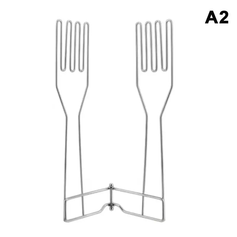 Kitchen Glove Holder, Foldable Kitchen Vertical Glove Support Multi-Purpose Glove Drain Rack Storage And Drying Both Handled