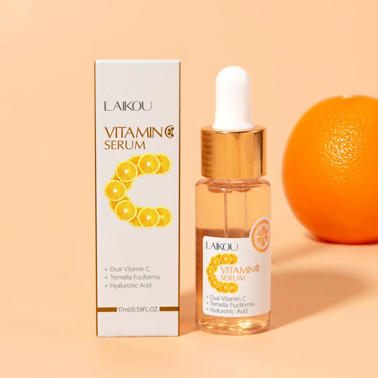 LAIKOU Vitamin C Facial Serum Essence Hydrating and Moisturizing VC Face Essence Skin Care