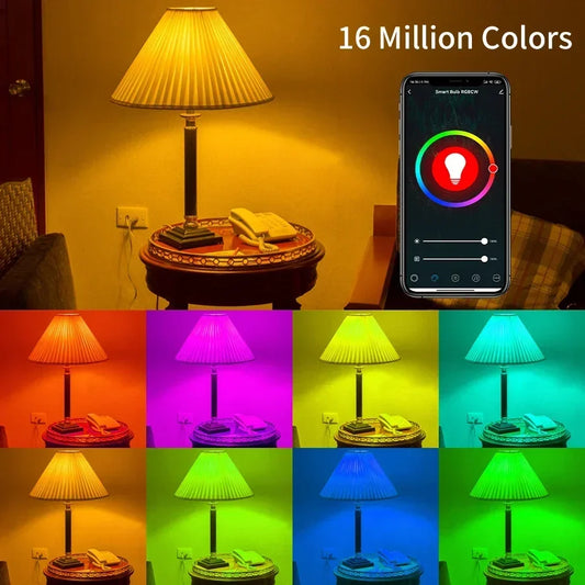 Tuya RGB Smart WiFi LED Bulb E27 with Voice and App Control | Tuya RGB স্মার্ট WiFi LED বাল্ব E27