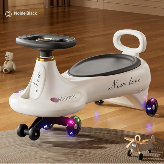 Children's Twisting Car Anti-Tip Swinging Silent Sliding Board Suitable For Boys And Girls Aged 1-8 Adults Can Sit On It