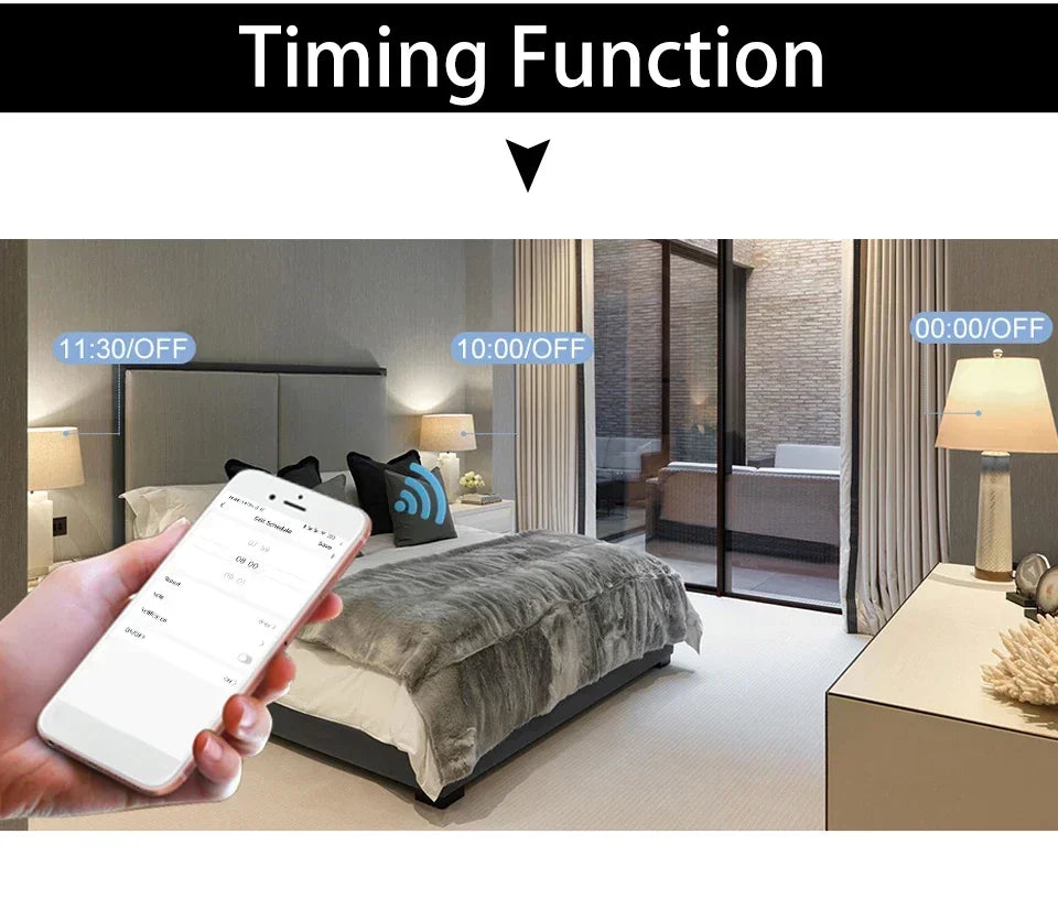 Tuya RGB LED Light Bulbs Smart WiFi E27 Smart Lamp 220V 110V 10W 15W 20W Lamp Smart Life APP Google Assisatnt Voice Control