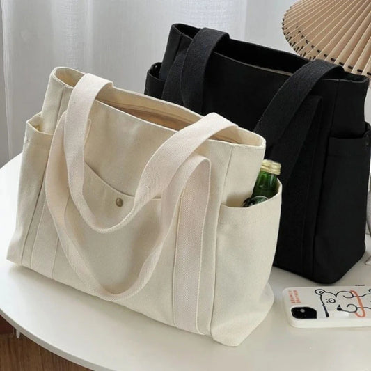 Large Canvas Tote Bag for Women