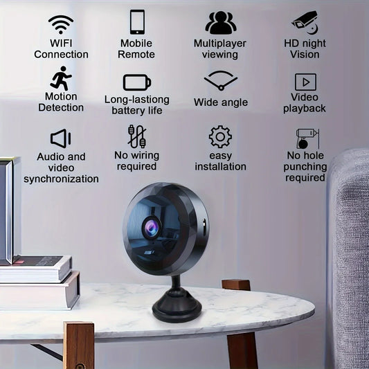 Wireless Mini WiFi Security Camera with Night Vision | ওয়্যারলেস মিনি ওয়াইফাই সিকিউরিটি ক্যামেরা