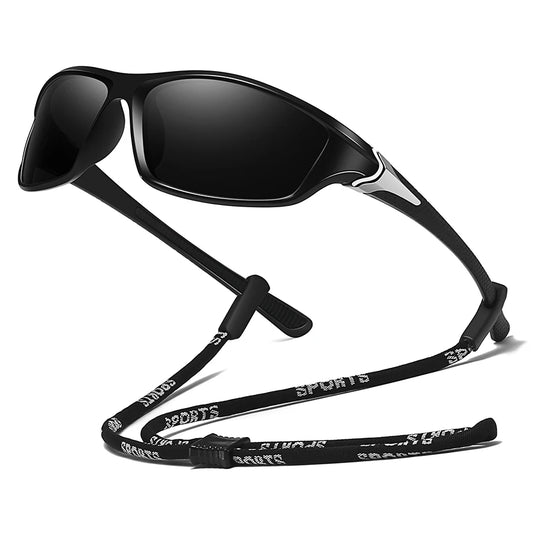 Fashion Vintage Sports With Chain Eyewear Cycling Men Women Mountaineerin Metal Decoration Sports Sun Glasses Leisure Driving