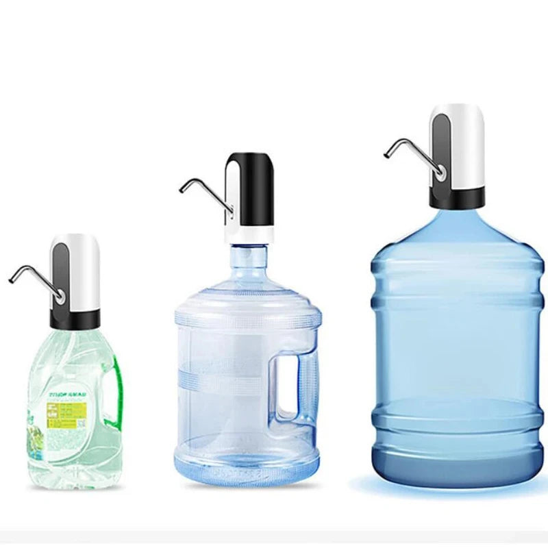 Electric Wireless Pumping Water Bottled Automatic Dispenser Bottle USB Rechargeable