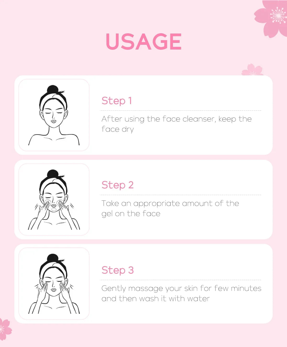Face Deep Cleaning Exfoliating Gel Skin Care Whitening Moisturizer Repair Facial Scrub Skin Care