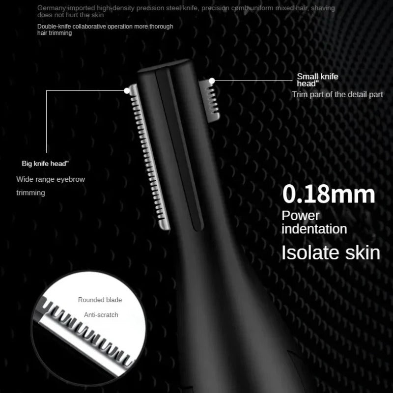 Electric Eyebrow Trimmer for Women | USB Rechargeable Mini Facial Hair Remover & Portable Shaver in Bangladesh