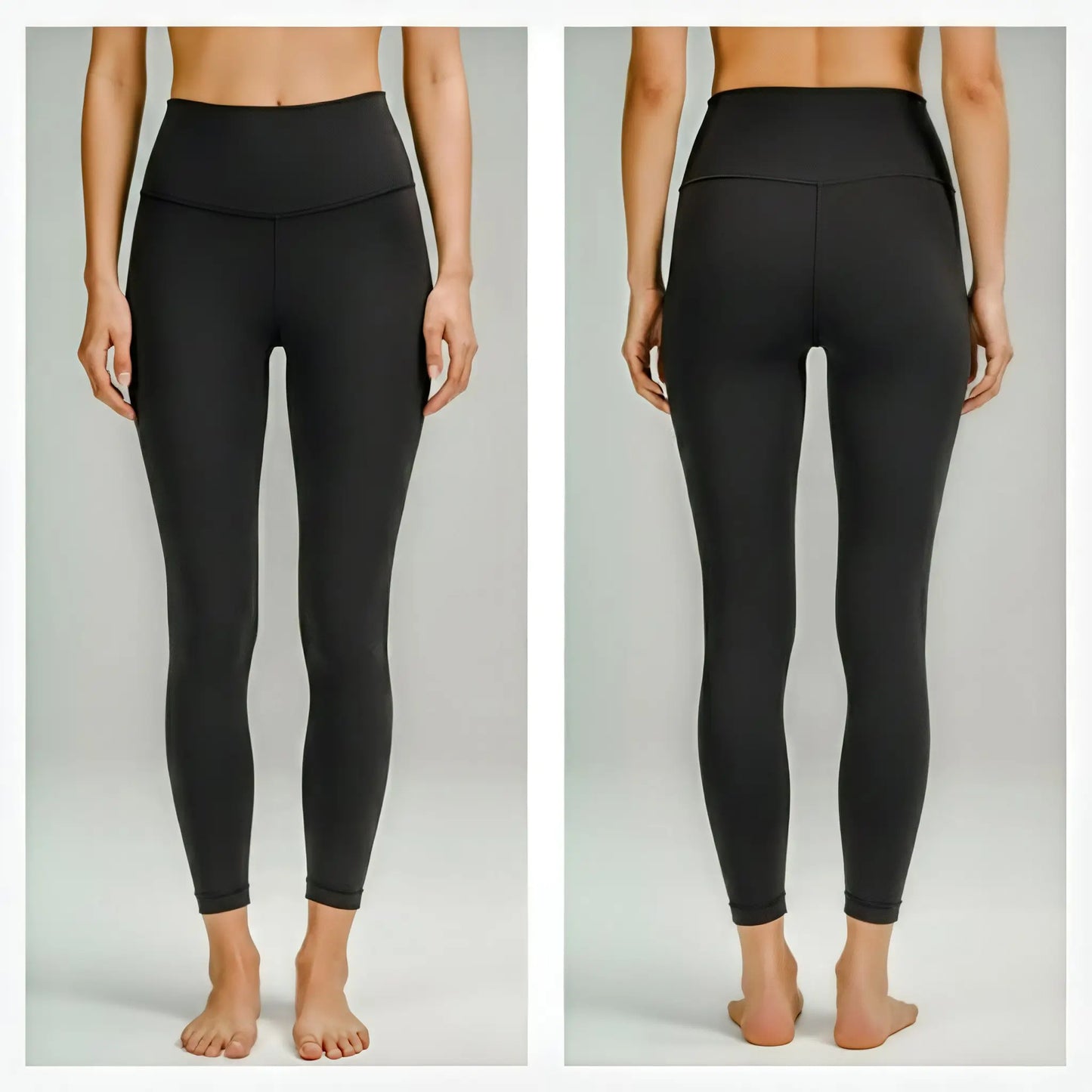 Women’s High-Waisted Active Stretch Leggings | Black