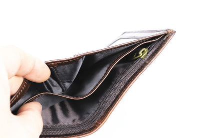 Matt Men's Leather Wallet Short Horizontal and Vertical Oil Wax Top Layer Cowhide Crocodile Head Wallet Vintage Wholesale