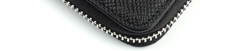 Cross-border Cloth Saffiano Long Men's Wallet Fashionable Zipper 60017 Japanese Wallet for Women
