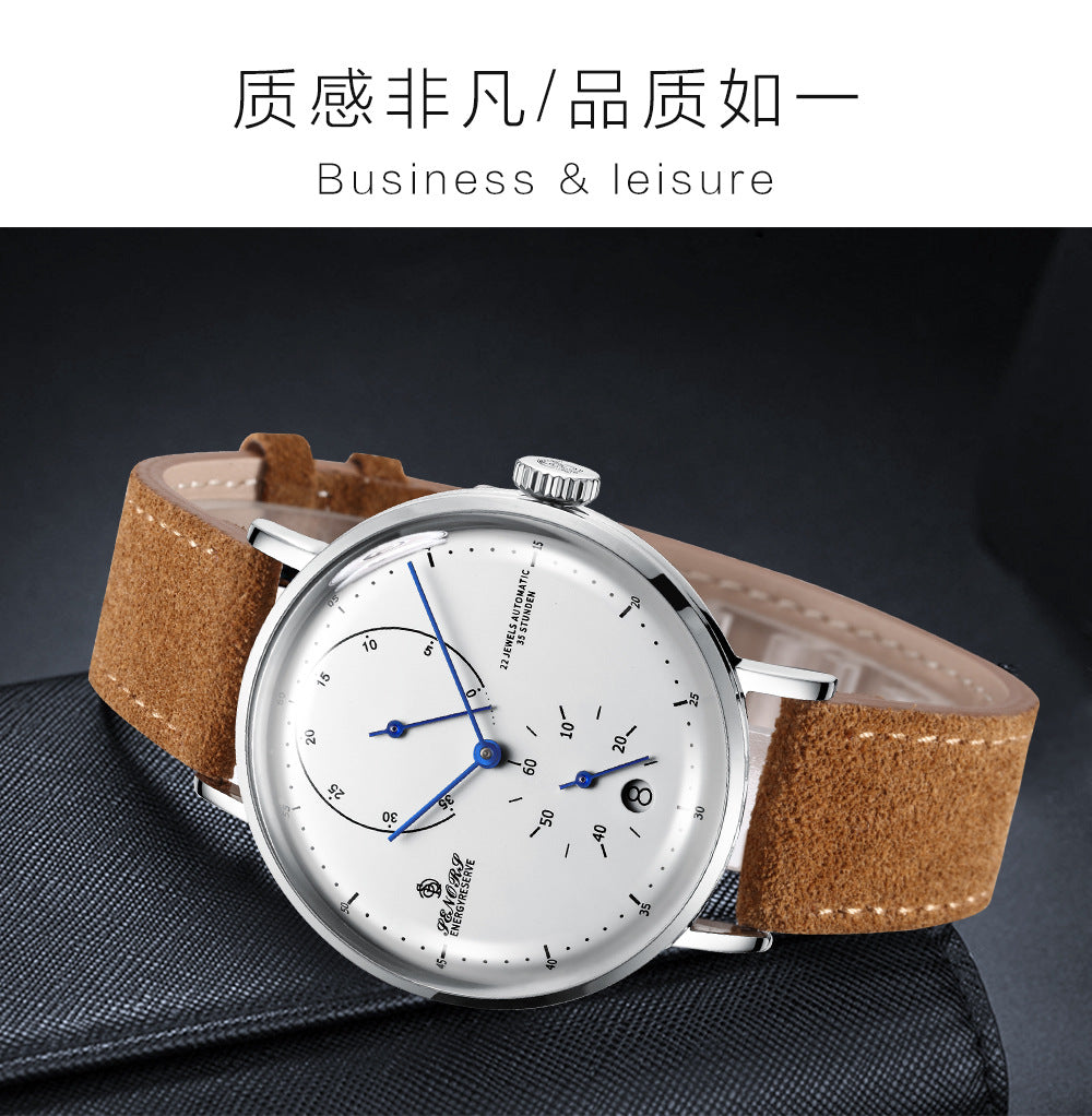 Sainas SENORS Amazon Hot Curved Glass Business Fashion Men's Watch Automatic Mechanical Watch SN082