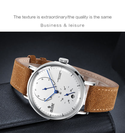 Sainas SENORS Amazon Hot Curved Glass Business Fashion Men's Watch Automatic Mechanical Watch SN082
