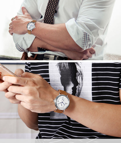 Sainas SENORS Amazon Hot Curved Glass Business Fashion Men's Watch Automatic Mechanical Watch SN082