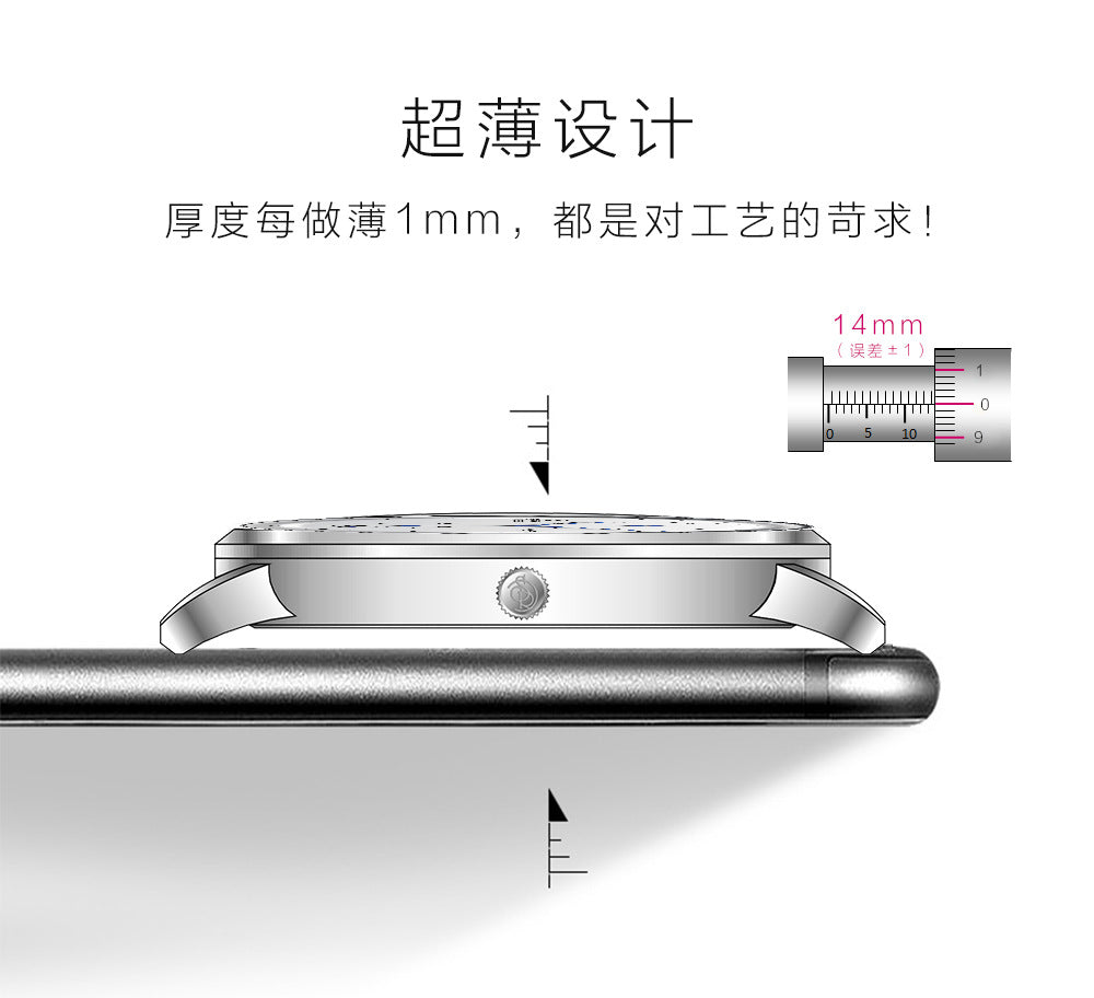 Sainas SENORS Amazon Hot Curved Glass Business Fashion Men's Watch Automatic Mechanical Watch SN082