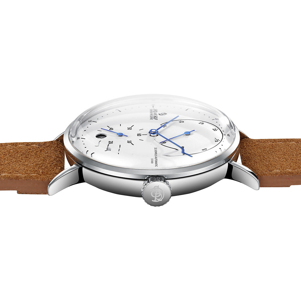Sainas SENORS Amazon Hot Curved Glass Business Fashion Men's Watch Automatic Mechanical Watch SN082