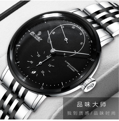 Sainas SENORS Amazon Hot Curved Glass Business Fashion Men's Watch Automatic Mechanical Watch SN082