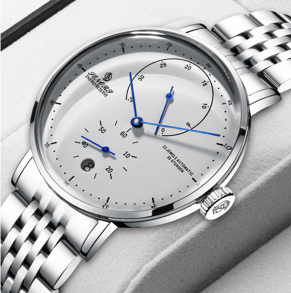 Sainas SENORS Amazon Hot Curved Glass Business Fashion Men's Watch Automatic Mechanical Watch SN082