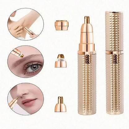 3-in-1 USB Rechargeable Facial Hair Trimmer | ৩-ইন-১ USB রিচার্জেবল ফেসিয়াল হেয়ার ট্রিমার