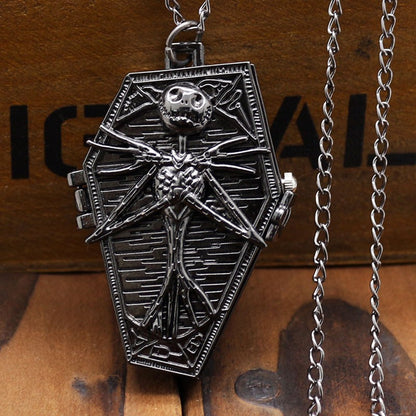 Halloween Foreign Trade Cartoon Pocket Watch Characteristic Pocket Watch Christmas Eve Green Ancient Large Pocket Watch Manufacturers Irregular Watch