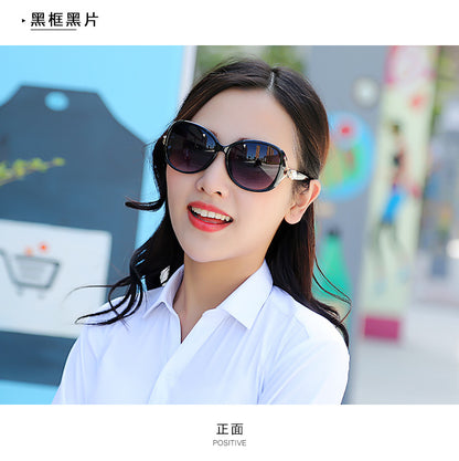 Factory wholesale new ladies sunglasses classic glasses pearl fox head progressive color fashion sunglasses wholesale