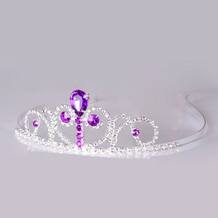 Cross-border Source women's hair accessories clip Crystal drill hollow grip AliExpress alloy hair clip