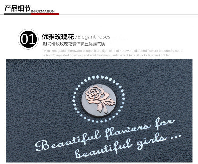 New Wallet Women's Short Wallet Female Student Large Capacity Folding Soft Wallet Japanese and Korean Style Fashion Simple Coin Purse