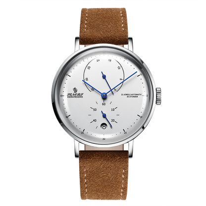 Sainas SENORS Amazon Hot Curved Glass Business Fashion Men's Watch Automatic Mechanical Watch SN082