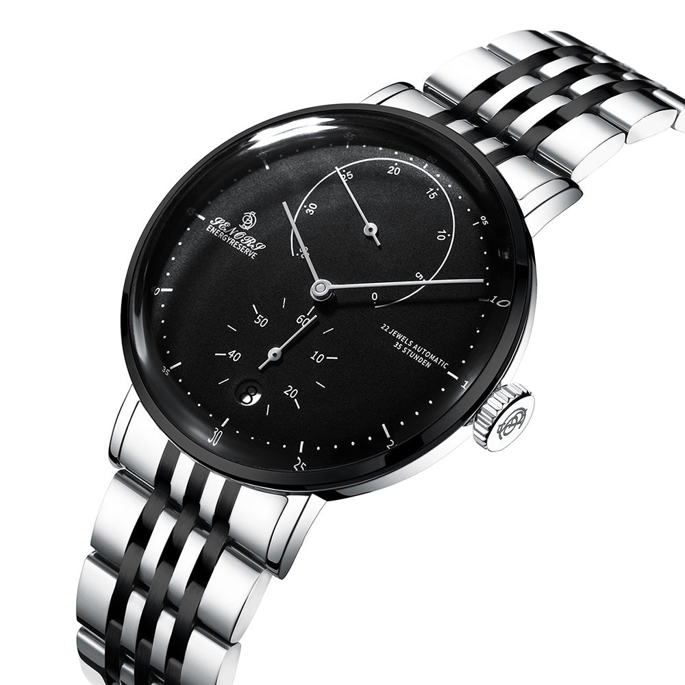 Sainas SENORS Amazon Hot Curved Glass Business Fashion Men's Watch Automatic Mechanical Watch SN082