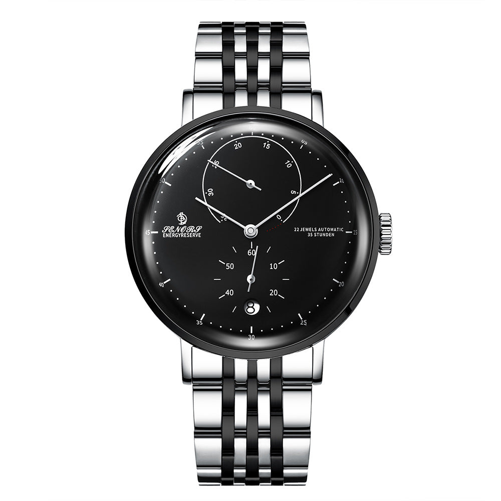Sainas SENORS Amazon Hot Curved Glass Business Fashion Men's Watch Automatic Mechanical Watch SN082