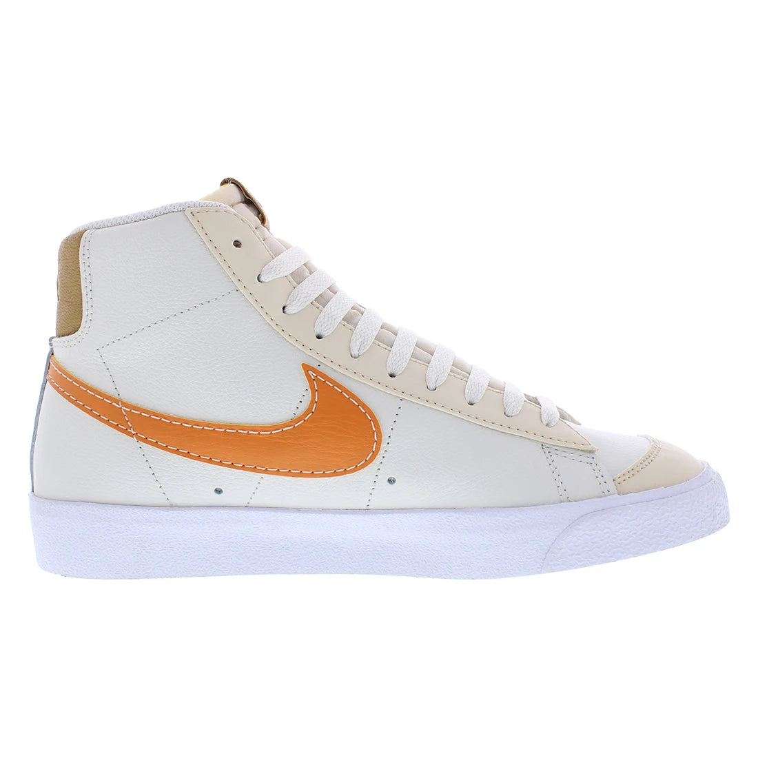 For Blazer Mid '77 Shoes Phantom/Hot Curry/Pearl White Color Unisex DQ767401 China 100% Authentic