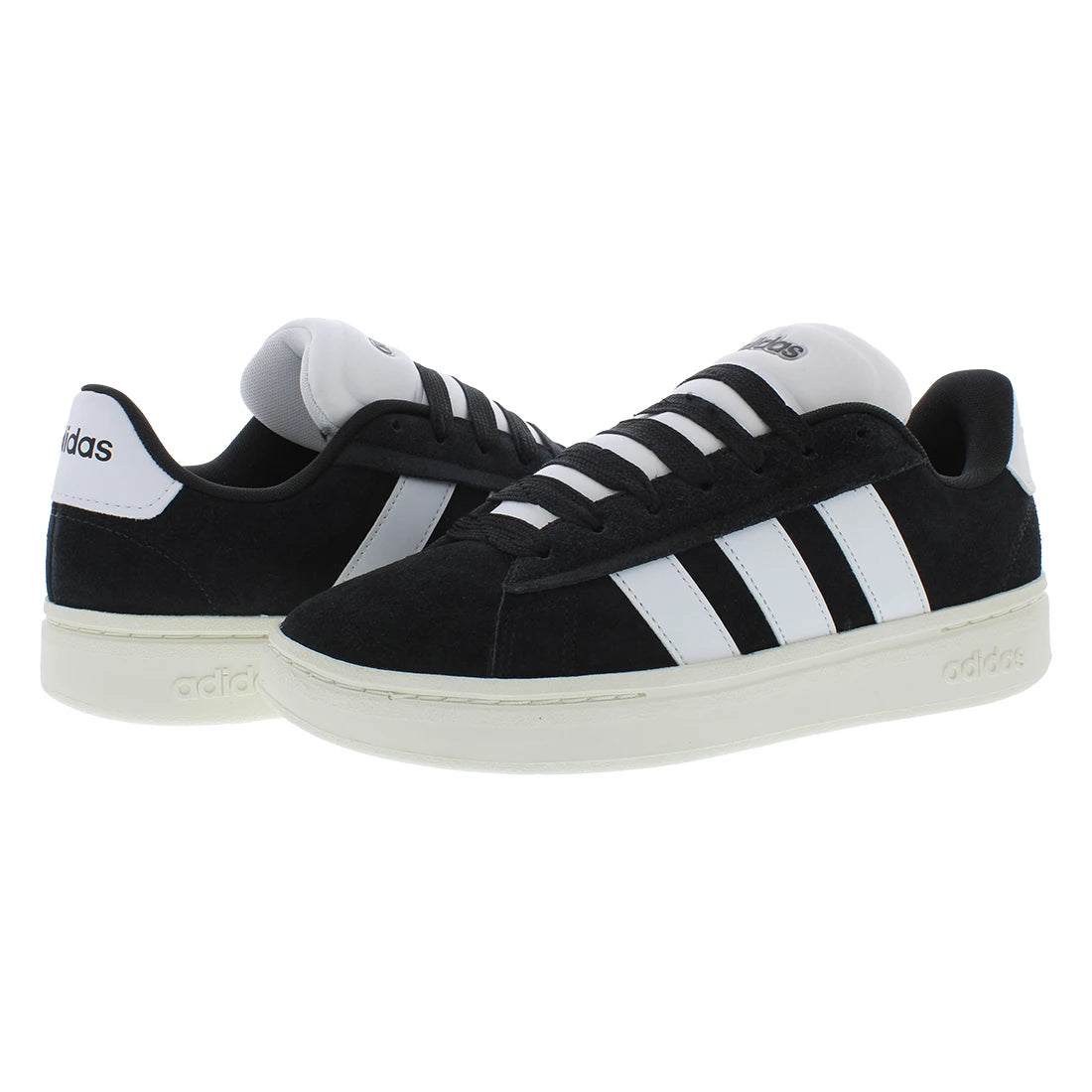 For Grand Court Alpha 00s Men's Walking Style Shoes Black/White Color Model JH7235 China | 100% Authentic