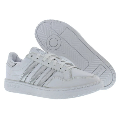 For Originals Team Court Womens Shoes Model MSS-EG9824 White/Silver 100% Authentic