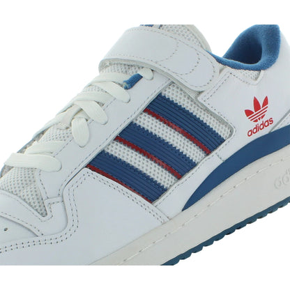 For Forum 84 Low Adv Men's Shoes Fashionable White/Core Blue/Scarlet Soft Mesh Lining Walking Court Sneakers Made in China