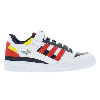 For MSS-GZ9112 Forum Low Leather Men's Retro Sporty Shoes White/Navy/Red Height Increasing Feature Luxury Mesh Upper China