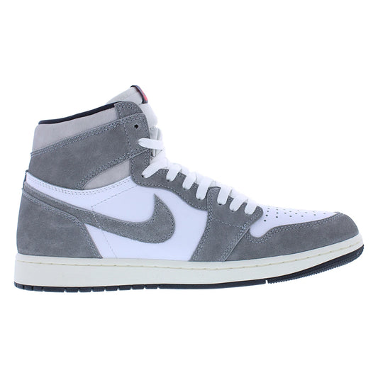 For for Air for 1 Retro High OG Mens Shoes Color Black/Fire Red/White 100% Authentic Model MSS-DZ5485051