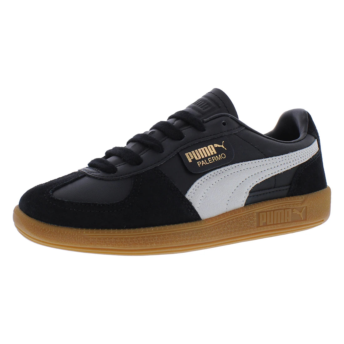 For Palermo Leather Womens Shoes Model MSS-39764703 Colors for Black/Feather Gray/Gum 100% Authentic